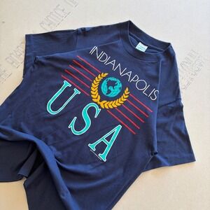 Vintage 90s Indianapolis USA True vintage style T-shirt
